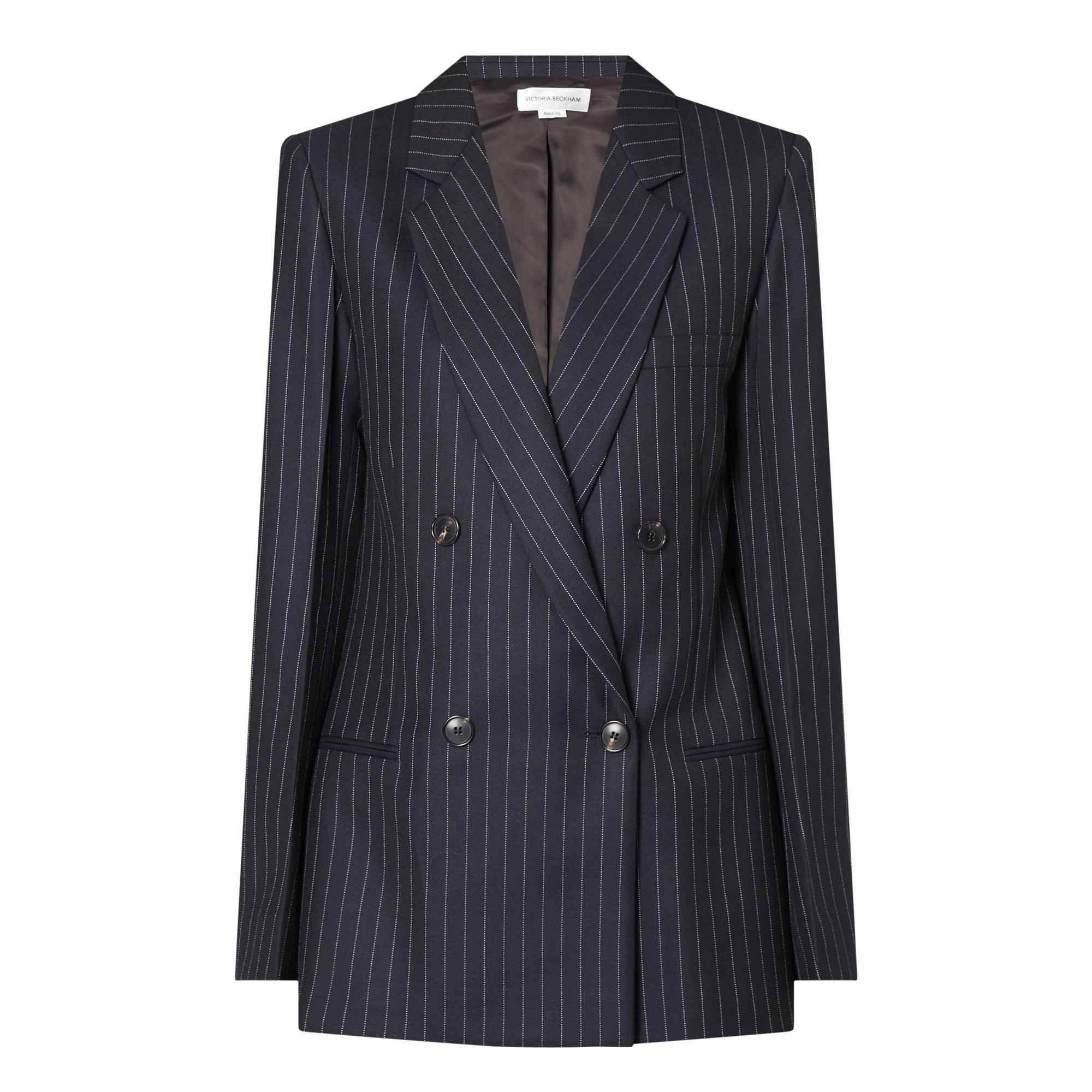Double Breasted Pinstripe Jacket